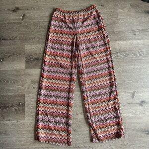 NWT XS 0-2 Shade & Shore Colorful Swim Cover Up Pants